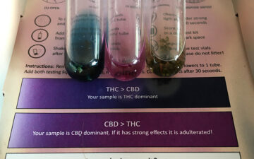 Fake Weed reagent test kit