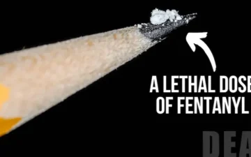 Fentanyl on a pencil