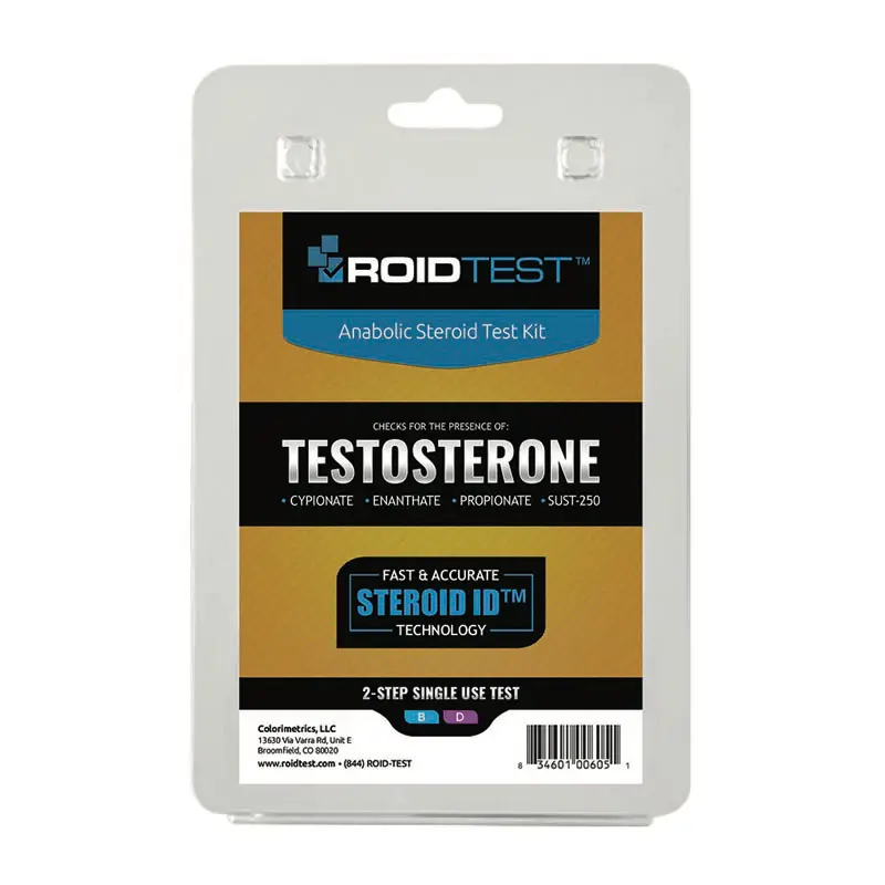 ROIDTEST for Testosterone Identification